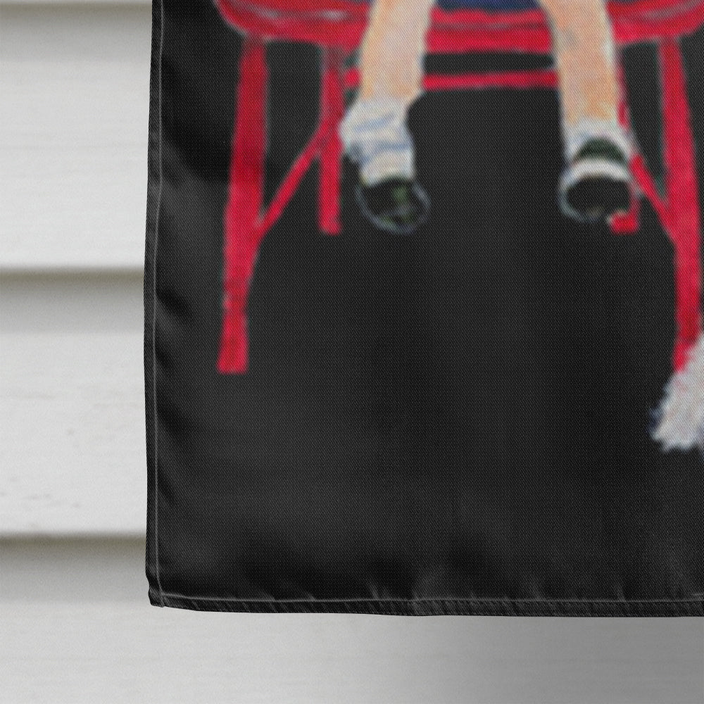 Westie House Flag 28x40 Porch Sleeve Pole Decorative Outside Yard Banner Artwork Wall Hanging, Polyester