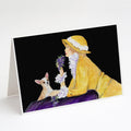 Chihuahua Greeting Cards Pack of 8 Blank Cards with Envelopes Whimsical A7 Size 5x7