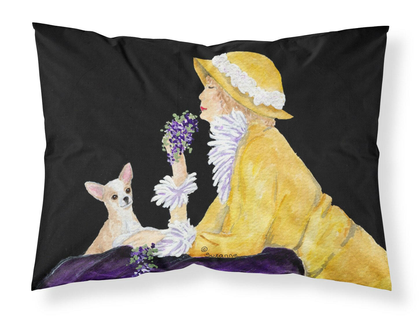 Chihuahua Standard Pillowcase Lightweight Super Soft Easy Care Decorative Artwork Pillowcase, Standard