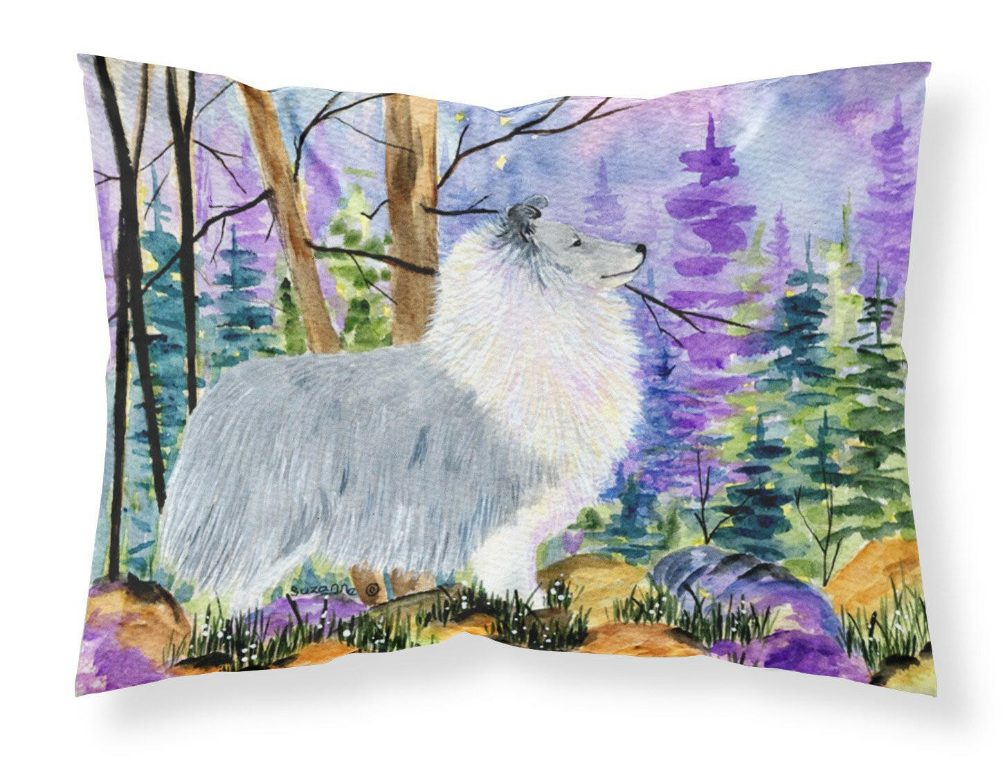 Sheltie Standard Pillowcase Lightweight Super Soft Easy Care Decorative Artwork Pillowcase, Standard