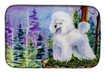 Poodle Dish Drying Mat Absorbent Dish Drying Mat Pad for Kitchen Counter Dish Drainer Mat for Countertop, 14 x 21", Multicolor