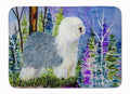 Old English Sheepdog Memory Foam Kitchen Mat Machine Washable Anti-Fatigue Cushion Comfort Bath or Kitchen Rug