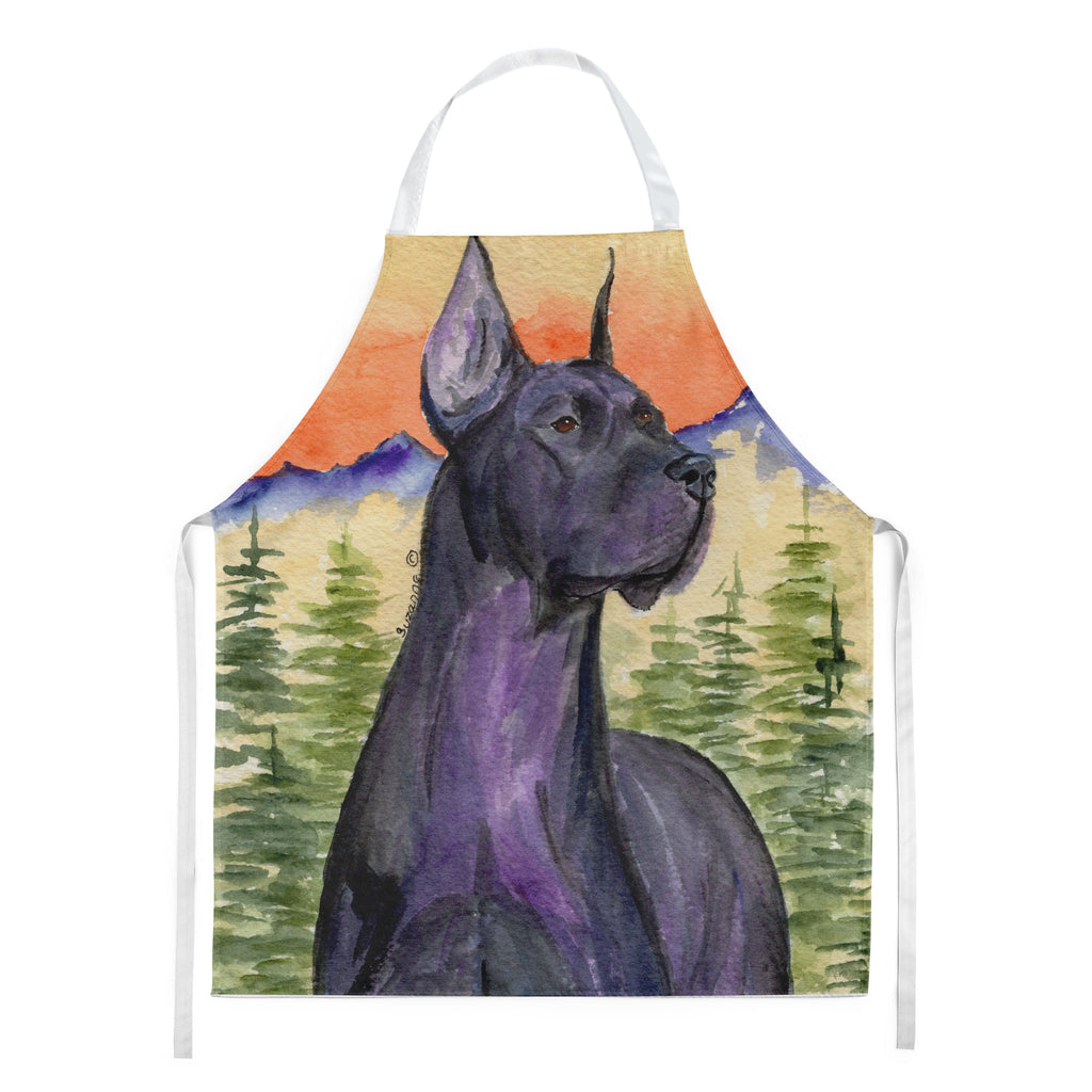Great Dane Apron Cooking Kitchen Server Baking Crafts Gardening for Adult Women Men, Unisex, Large, Multicolor
