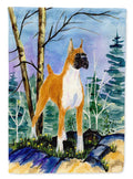 Boxer House Flag 28x40 Porch Sleeve Pole Decorative Outside Yard Banner Artwork Wall Hanging, Polyester