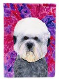 Dandie Dinmont Terrier House Flag 28x40 Porch Sleeve Pole Decorative Outside Yard Banner Artwork Wall Hanging, Polyester