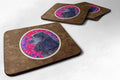 Cocker Spaniel Foam Coasters Set of 4 Cup Coasters for Indoor Outdoor, Tabletop Protection, Anti Slip, Mouse pad Material