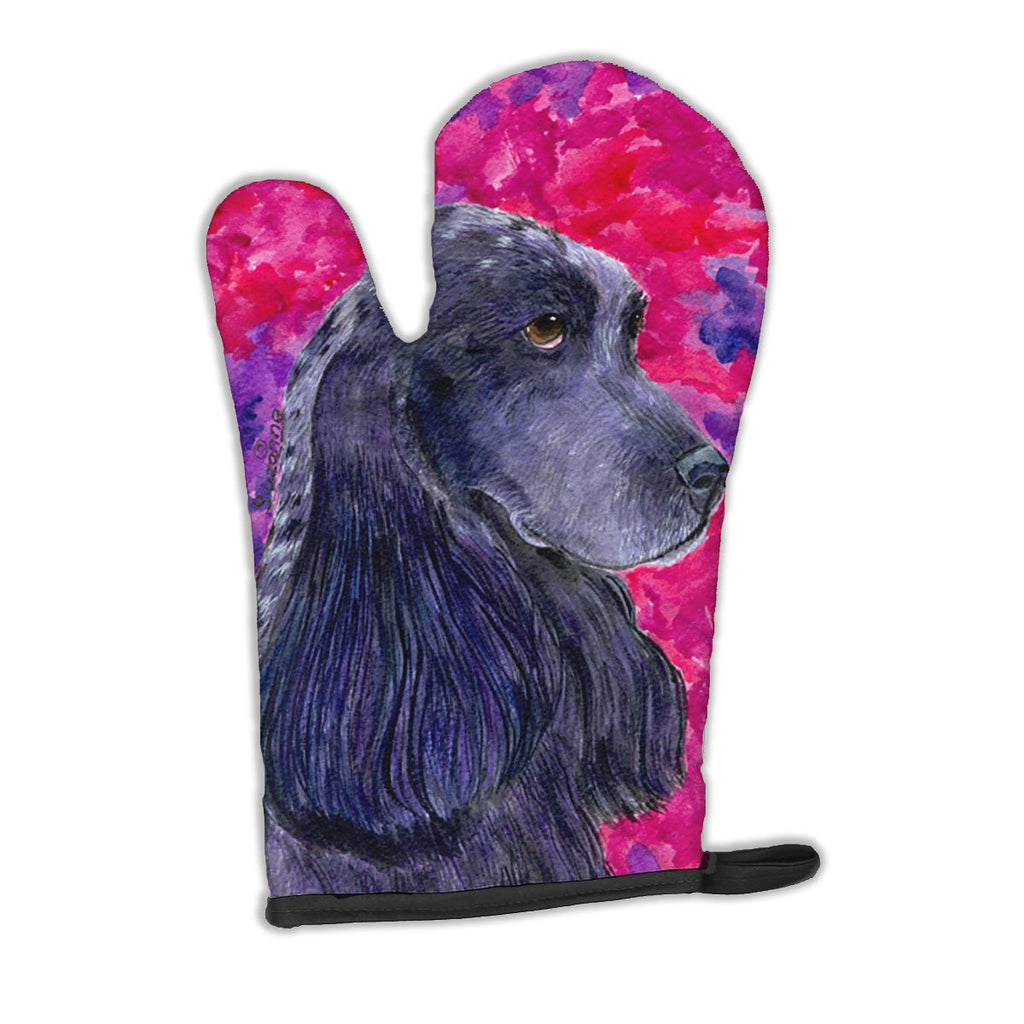 Cocker Spaniel Oven Mitt Heat Resistant Thick Oven Mitt for Hot Pans and Oven, Kitchen Mitt Protect Hands, Cooking Baking Glove