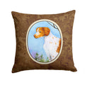 Setter Decorative Throw Pillow 14x14 Indoor Outdoor Accent Cushion, Fabric Cover with Insert for Sofa, Bed, Porch & Living Room
