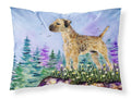 Border Terrier Standard Pillowcase Lightweight Super Soft Easy Care Decorative Artwork Pillowcase, Standard