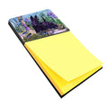 Scottish Terrier Watercolor Sticky Note Holder Refillable Dispenser Desk Accessory 3x3 Pad Gift