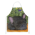 French Bulldog Apron Cooking Kitchen Server Baking Crafts Gardening for Adult Women Men, Unisex, Large, Multicolor