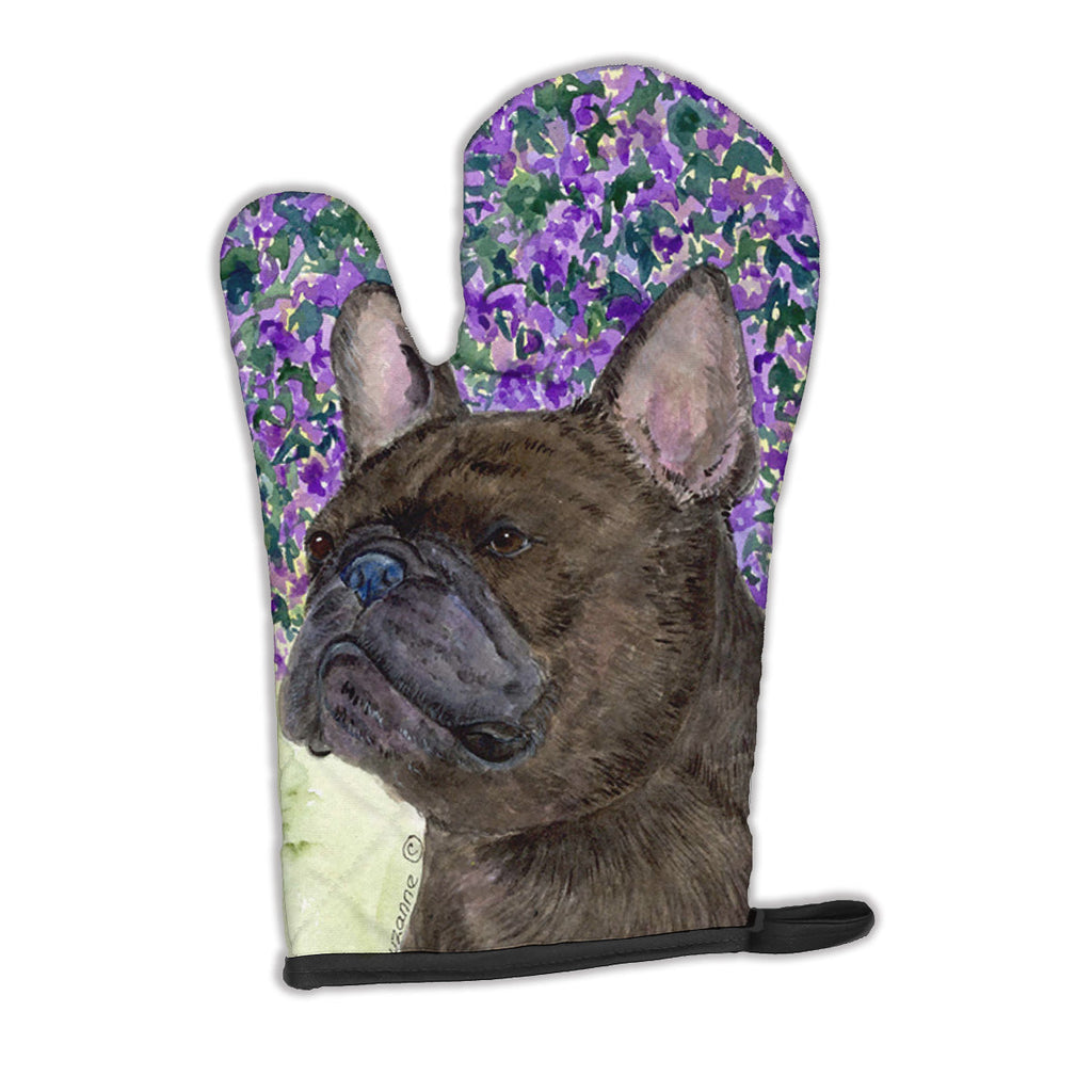 French Bulldog Oven Mitt Heat Resistant Thick Oven Mitt for Hot Pans and Oven, Kitchen Mitt Protect Hands, Cooking Baking Glove