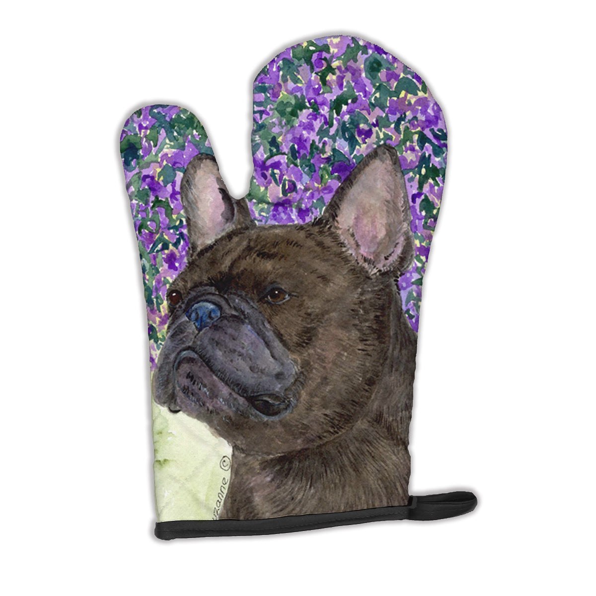 French Bulldog Oven Mitt Heat Resistant Thick Oven Mitt for Hot Pans and Oven, Kitchen Mitt Protect Hands, Cooking Baking Glove