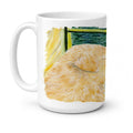 Golden Retriever Ceramic Coffee Mug 15 oz Decorative Large C Handle Mug Cup for Tea, Cocoa Hot Chocolate
