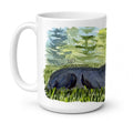 Cane Corso Ceramic Coffee Mug 15 oz Decorative Large C Handle Mug Cup for Tea, Cocoa Hot Chocolate