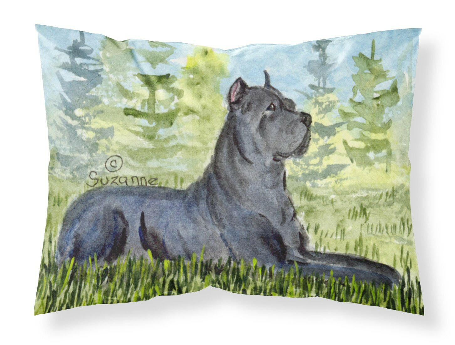 Cane Corso Standard Pillowcase Lightweight Super Soft Easy Care Decorative Artwork Pillowcase, Standard