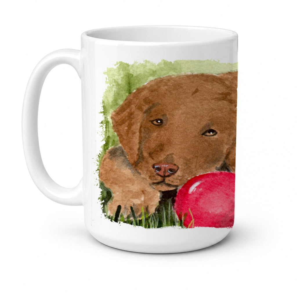 Curly Coated Retriever Ceramic Coffee Mug 15 oz Decorative Large C Handle Mug Cup for Tea, Cocoa Hot Chocolate