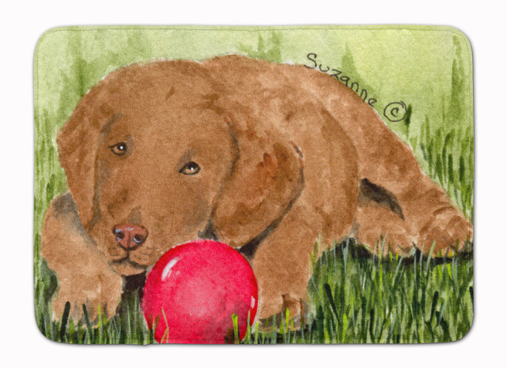 Curly Coated Retriever Memory Foam Kitchen Mat Machine Washable Anti-Fatigue Cushion Comfort Bath or Kitchen Rug