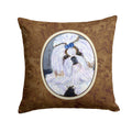 Shih Tzu Decorative Throw Pillow 14x14 Indoor Outdoor Accent Cushion, Fabric Cover with Insert for Sofa, Bed, Porch & Living Room