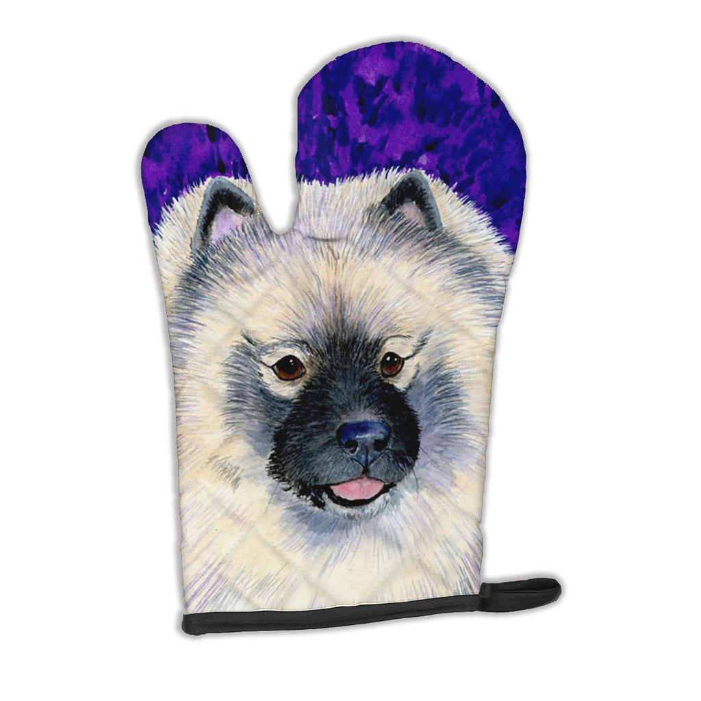 Keeshond Oven Mitt Heat Resistant Thick Oven Mitt for Hot Pans and Oven, Kitchen Mitt Protect Hands, Cooking Baking Glove
