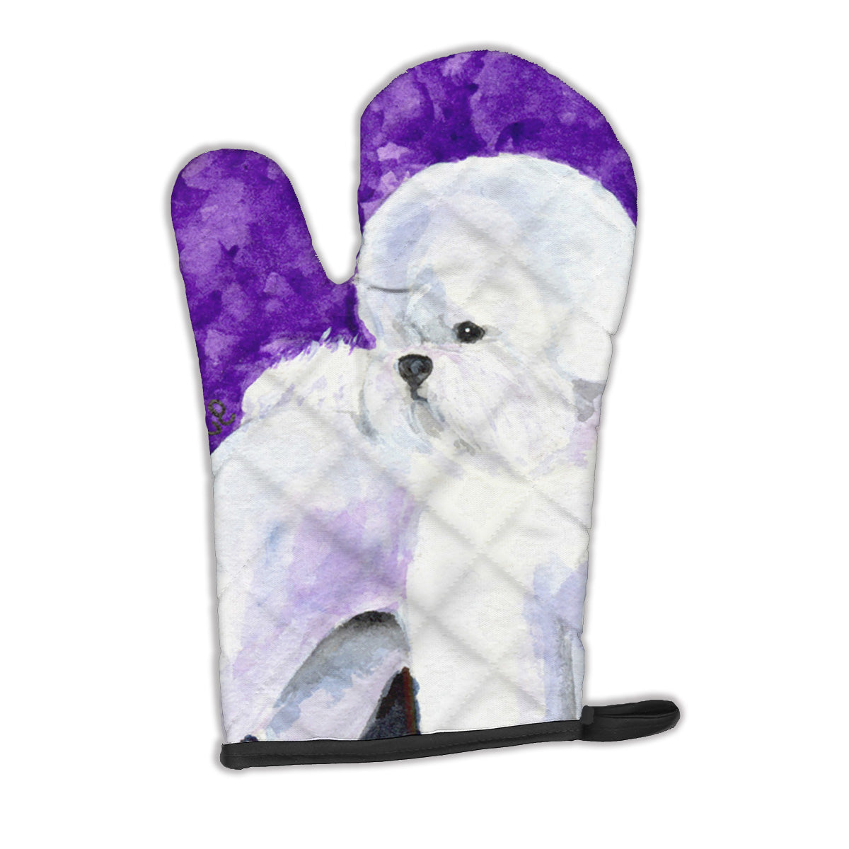 Bichon Frise Oven Mitt Heat Resistant Thick Oven Mitt for Hot Pans and Oven, Kitchen Mitt Protect Hands, Cooking Baking Glove