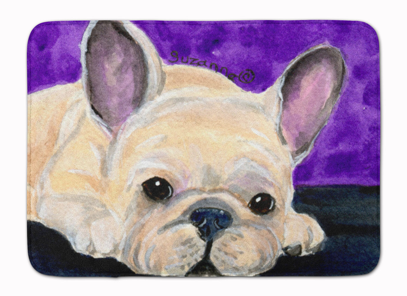 French Bulldog Memory Foam Kitchen Mat Machine Washable Anti-Fatigue Cushion Comfort Bath or Kitchen Rug
