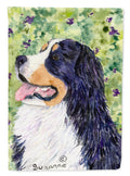 Bernese Mountain Dog House Flag 28x40 Porch Sleeve Pole Decorative Outside Yard Banner Artwork Wall Hanging, Polyester
