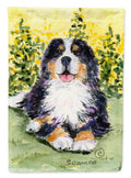 Bernese Mountain Dog House Flag 28x40 Porch Sleeve Pole Decorative Outside Yard Banner Artwork Wall Hanging, Polyester