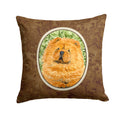 Chow Chow Decorative Throw Pillow 14x14 Indoor Outdoor Accent Cushion, Fabric Cover with Insert for Sofa, Bed, Porch & Living Room