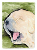 Golden Retriever House Flag 28x40 Porch Sleeve Pole Decorative Outside Yard Banner Artwork Wall Hanging, Polyester