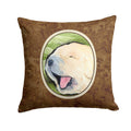 Golden Retriever Decorative Throw Pillow 14x14 Indoor Outdoor Accent Cushion, Fabric Cover with Insert for Sofa, Bed, Porch & Living Room