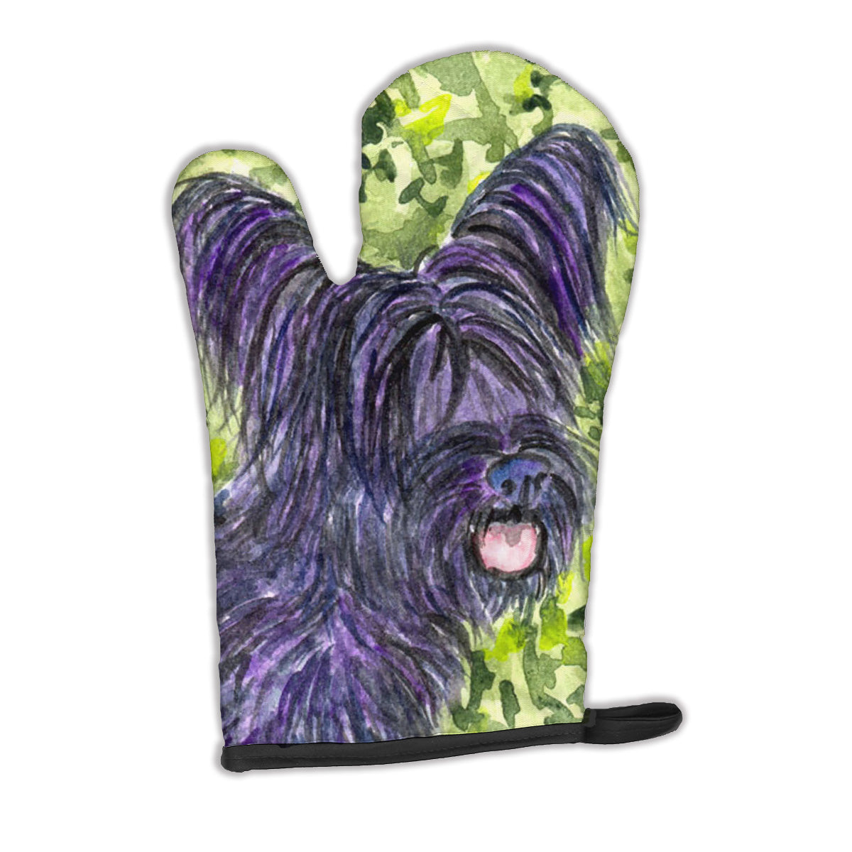 Skye Terrier Oven Mitt Heat Resistant Thick Oven Mitt for Hot Pans and Oven, Kitchen Mitt Protect Hands, Cooking Baking Glove