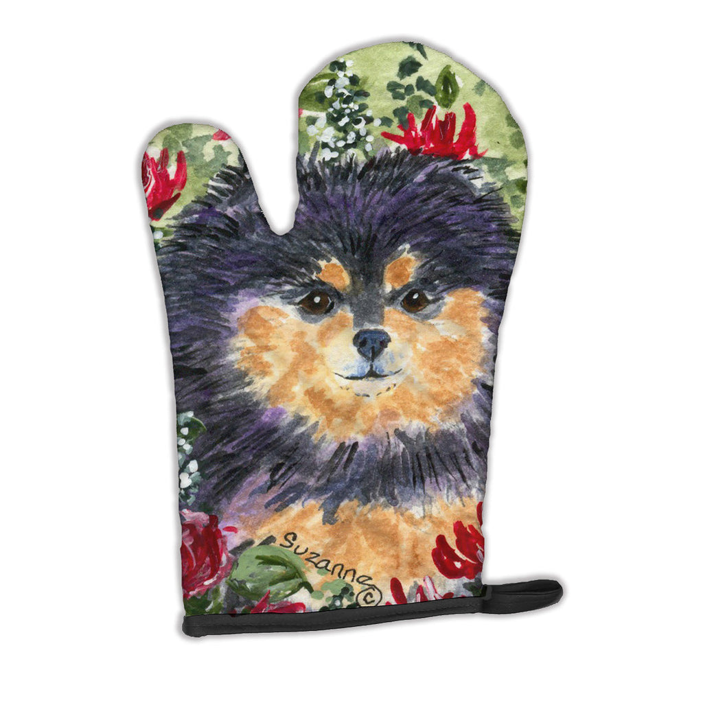 Pomeranian Oven Mitt Heat Resistant Thick Oven Mitt for Hot Pans and Oven, Kitchen Mitt Protect Hands, Cooking Baking Glove