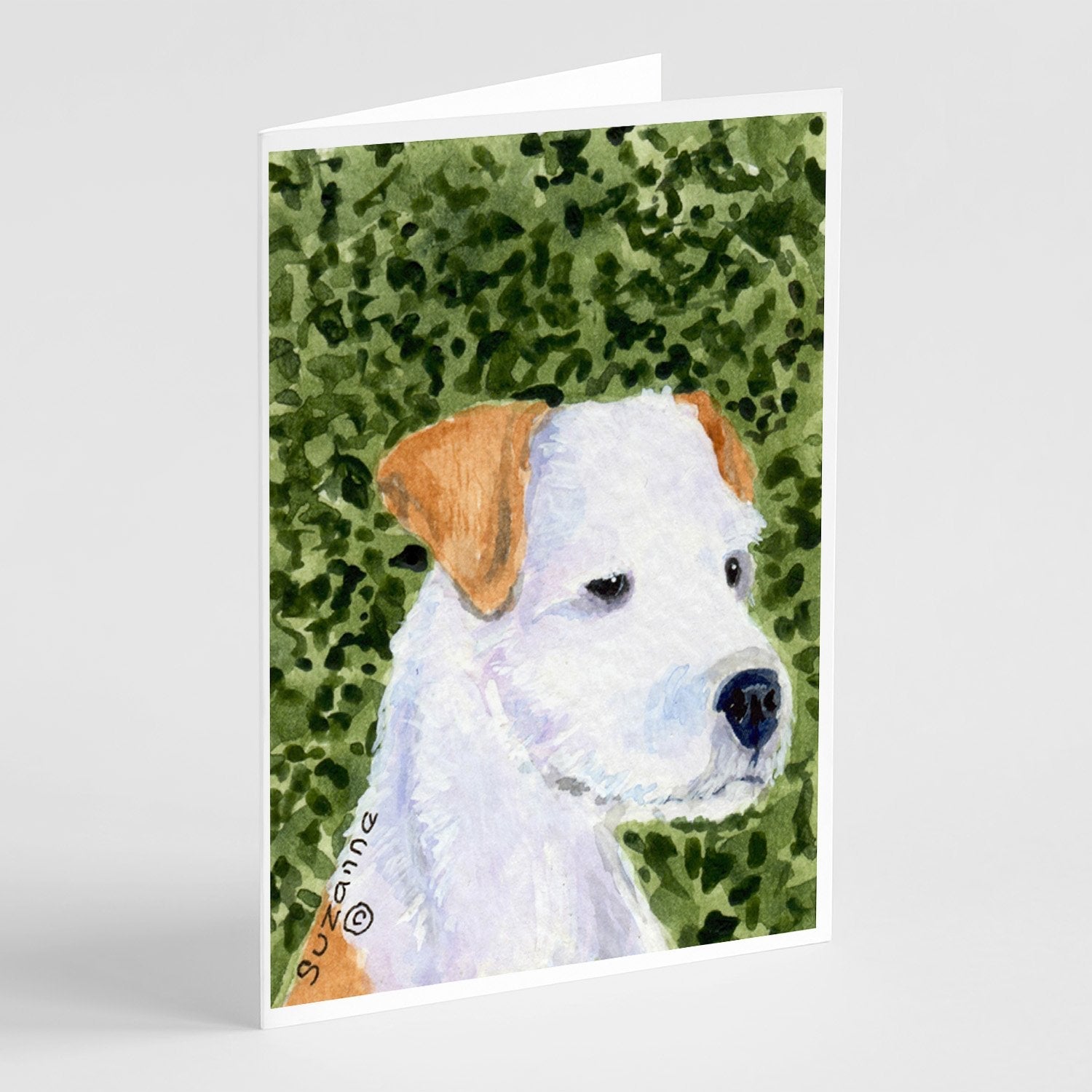 Jack Russell Terrier Greeting Cards Pack of 8 Blank Cards with Envelopes Whimsical A7 Size 5x7