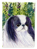 Japanese Chin House Flag 28x40 Porch Sleeve Pole Decorative Outside Yard Banner Artwork Wall Hanging, Polyester