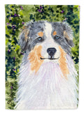 Australian Shepherd House Flag 28x40 Porch Sleeve Pole Decorative Outside Yard Banner Artwork Wall Hanging, Polyester