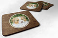 Australian Shepherd Foam Coasters Set of 4 Cup Coasters for Indoor Outdoor, Tabletop Protection, Anti Slip, Mouse pad Material