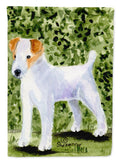 Jack Russell Terrier House Flag 28x40 Porch Sleeve Pole Decorative Outside Yard Banner Artwork Wall Hanging, Polyester