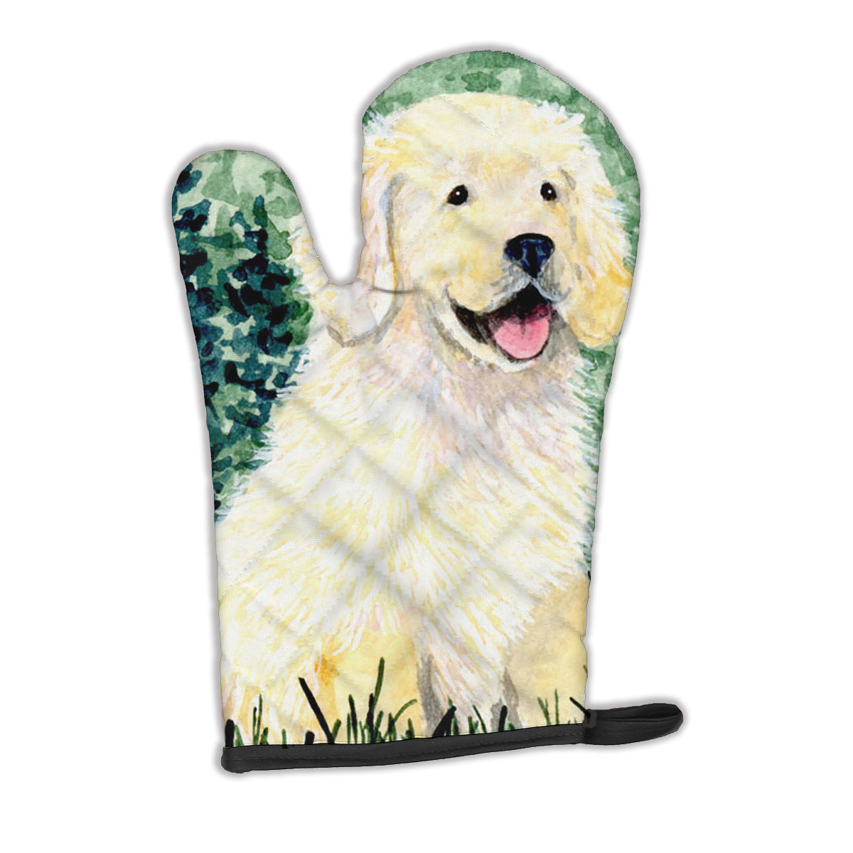 Golden Retriever Oven Mitt Heat Resistant Thick Oven Mitt for Hot Pans and Oven, Kitchen Mitt Protect Hands, Cooking Baking Glove