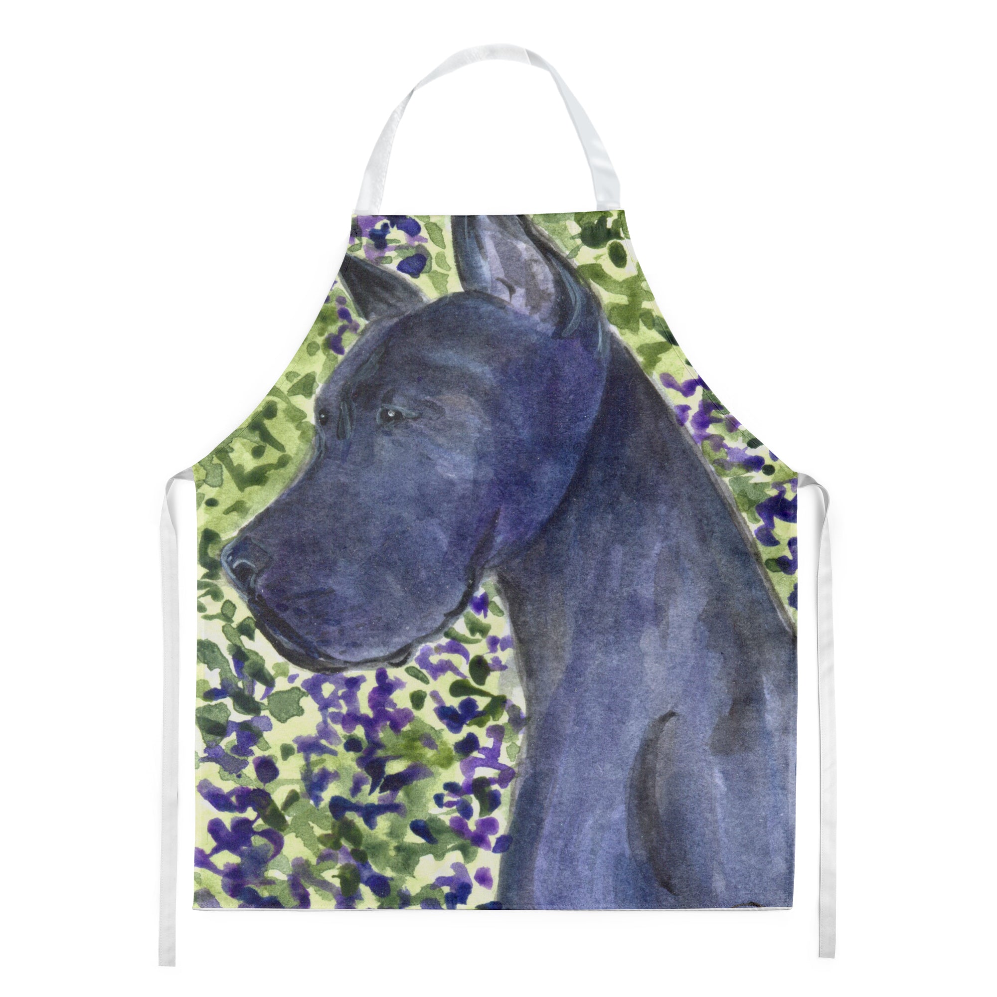 Great Dane Apron Cooking Kitchen Server Baking Crafts Gardening for Adult Women Men, Unisex, Large, Multicolor