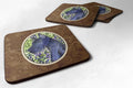 Great Dane Foam Coasters Set of 4 Cup Coasters for Indoor Outdoor, Tabletop Protection, Anti Slip, Mouse pad Material