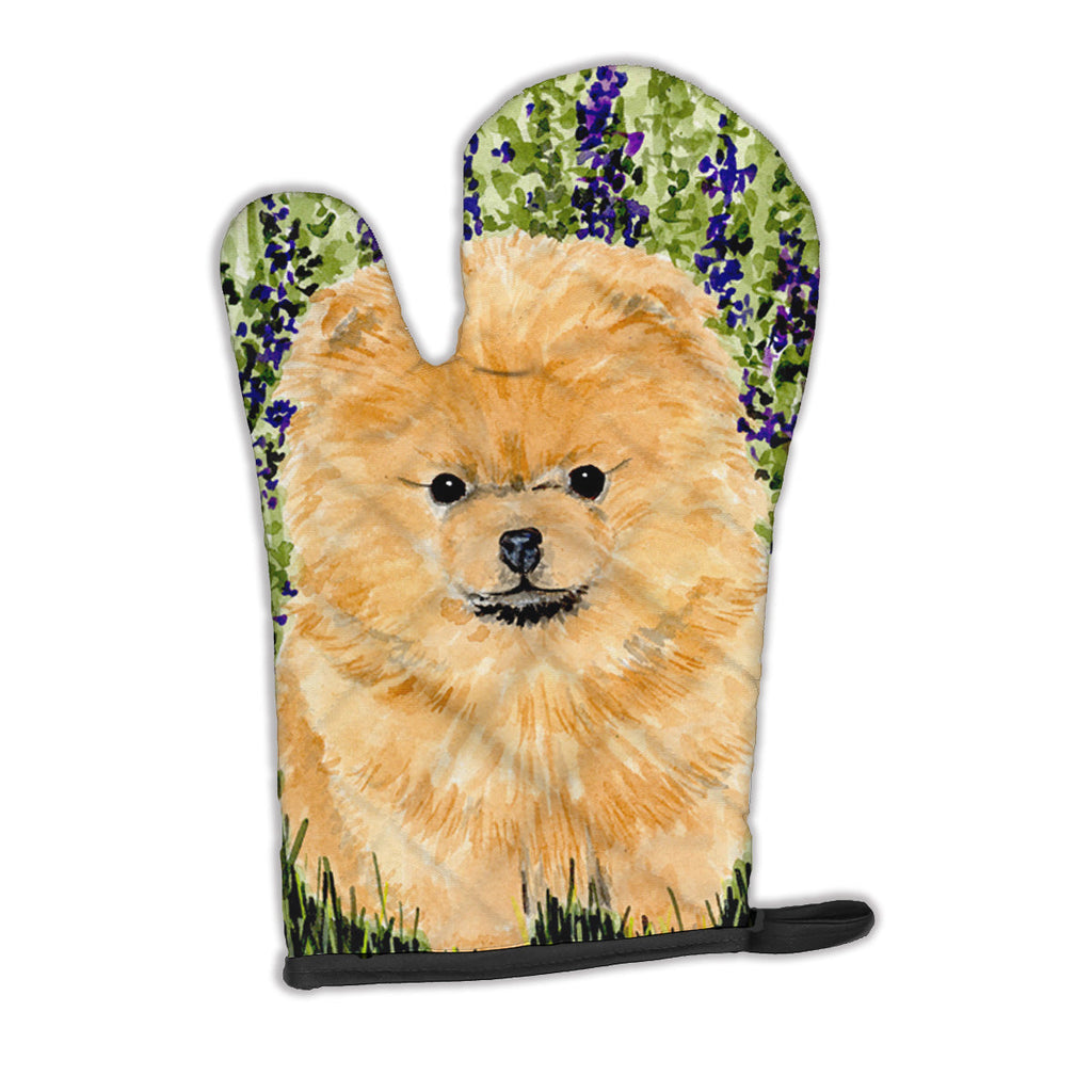 Pomeranian Oven Mitt Heat Resistant Thick Oven Mitt for Hot Pans and Oven, Kitchen Mitt Protect Hands, Cooking Baking Glove