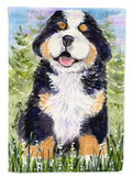 Bernese Mountain Dog House Flag 28x40 Porch Sleeve Pole Decorative Outside Yard Banner Artwork Wall Hanging, Polyester