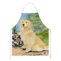 Golden Retriever Apron Cooking Kitchen Server Baking Crafts Gardening for Adult Women Men, Unisex, Large, Multicolor