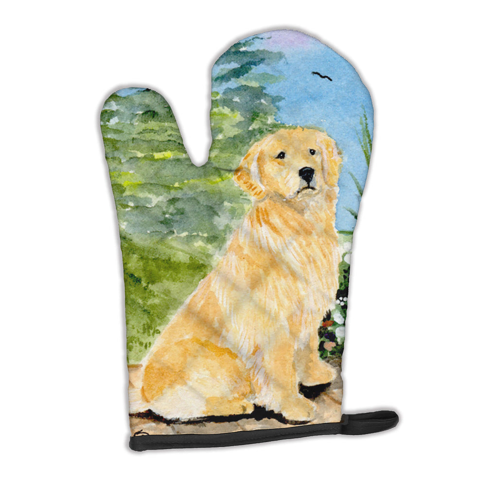 Golden Retriever Oven Mitt Heat Resistant Thick Oven Mitt for Hot Pans and Oven, Kitchen Mitt Protect Hands, Cooking Baking Glove