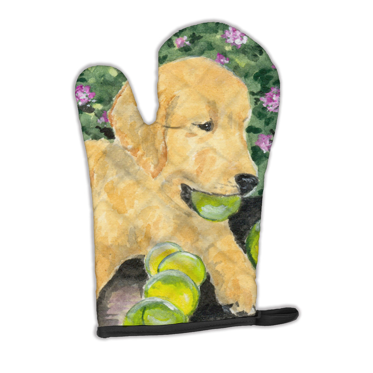 Golden Retriever Oven Mitt Heat Resistant Thick Oven Mitt for Hot Pans and Oven, Kitchen Mitt Protect Hands, Cooking Baking Glove