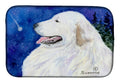 Great Pyrenees Dish Drying Mat Absorbent Dish Drying Mat Pad for Kitchen Counter Dish Drainer Mat for Countertop, 14 x 21", Multicolor
