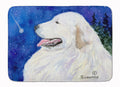 Great Pyrenees Memory Foam Kitchen Mat Machine Washable Anti-Fatigue Cushion Comfort Bath or Kitchen Rug