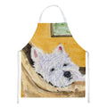 Westie Apron Cooking Kitchen Server Baking Crafts Gardening for Adult Women Men, Unisex, Large, Multicolor