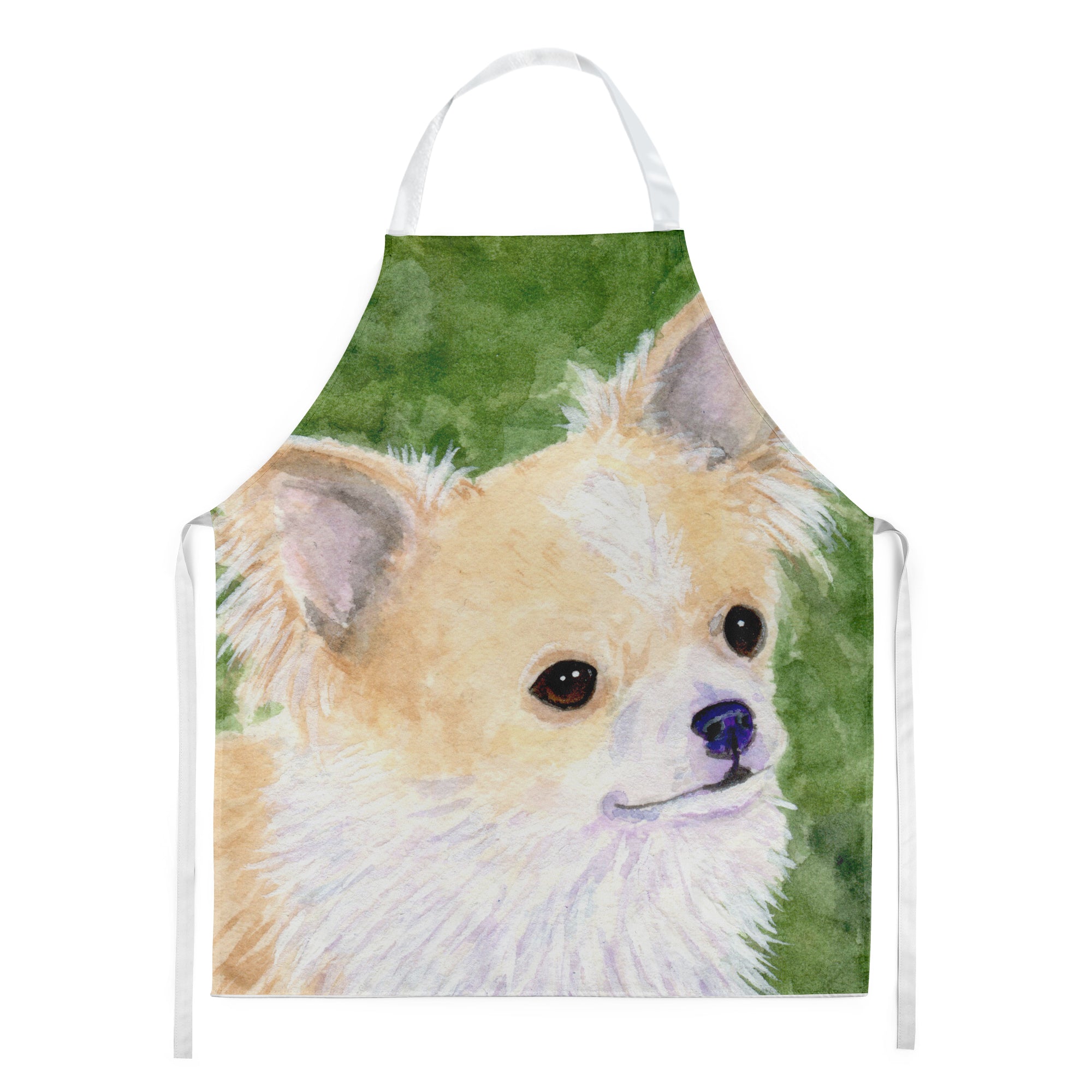 Chihuahua Apron Cooking Kitchen Server Baking Crafts Gardening for Adult Women Men, Unisex, Large, Multicolor